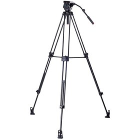 تصویر سه پایه فیلمبرداری کینگجوی Kingjoy VT3500 Pro VideoTripod With VT-3530 Head 