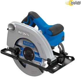 تصویر اره گردبر نجاری 1500 وات نووا مدل 5350 Woodworking circular saw 1500 watts Nova model 5350