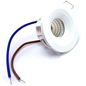 تصویر چراغ LED چشمی ایران زمین 3 وات بسته 5 عددی (LED SPOT LIGHT ) 