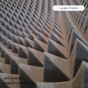تصویر پنل آکوستیک جاذب صدای هرمی 