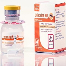 تصویر لیدوکائین ۲٪ LIDOCAINE 2%