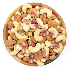 تصویر آجیل چهار مغز رژیمی بدون نمک 