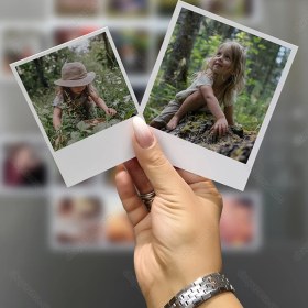 تصویر چاپ مگنت پولاروید 