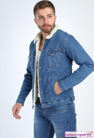 تصویر خرید انلاین ژاکت جین جدید مردانه شیک برند WOWA COMPANY رنگ آبی کد ty51655527 
