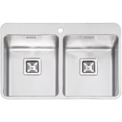 تصویر سینک ظرفشویی توکار ایلیا استیل مدل 6012 ا Ilya Steel built-in sink 6012 Ilya Steel built-in sink 6012