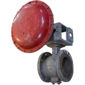 تصویر شیر وی‌بال پنوماتیکی دیافراگمی سایز 6 اینچ | بدنه WCB | کلاس 150 