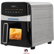 تصویر سرخ کن 9 لیتر دو المنت گوسونیک مدل Gosonic GAF-859 + یک بسته کاغذ روغنی سرخ کن 