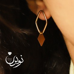 تصویر گوشواره میخی طلا زنانه 18 عیار E004 