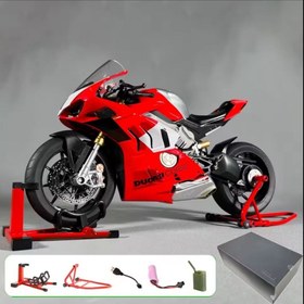 تصویر ماکت موتور دوکاتی مدل DUCATI 8678 مقیاس 1:6 دودزا شارژی 