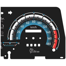 تصویر صفحه کیلومتر لیون کد 02 مناسب برای پراید 