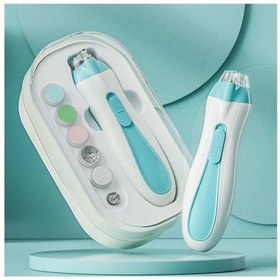 تصویر ست ناخنگیر و سوهان برقی کودک الیزابت چراغدار 