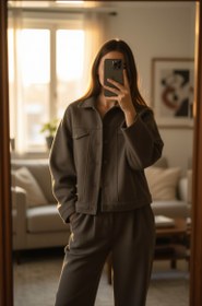 تصویر کت کراپ فوتر زنانه 