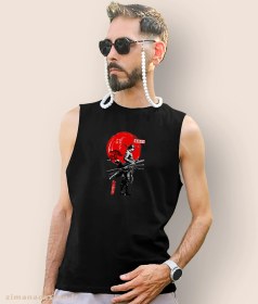 تصویر تاپ مردانه و زنانه طرح وان پیس شخصیت زورو کد 985 