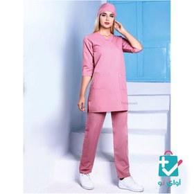 تصویر اسکراب پزشکی و جراحی زنانه مدل 305 طب پوش 