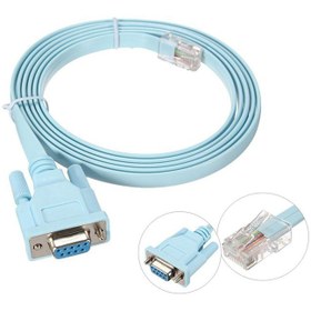 تصویر کابل کنسول سیسکو Cisco RJ45-to-DB9 Console Cable