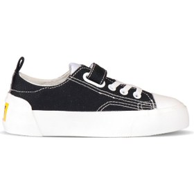 تصویر کفش ورزشی مشکی کودکانه لی مدل بیسیک برند vicco Lee Basic Preschool Black Sneakers