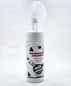 تصویر فیس واش شیر (دستساز) 