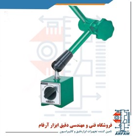 تصویر پایه ساعت اندیکاتور اینسایز هیدرولیکی مدل 80-6229 Insize Hydraulic Magnetic Stand 6229-80