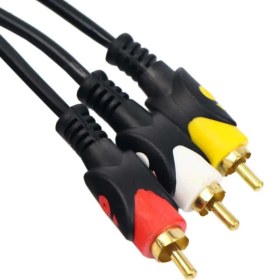 تصویر کابل صدا و تصویر 3 به 3 تسکو 