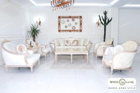 تصویر مبلمان نئوکلاسیک لورنزو با پارچه ایتالیایی 