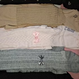 تصویر جوراب شلواری دخترانه نخ پنبه 