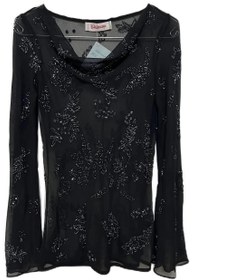 تصویر بلوز تمام ملیله دوزی 