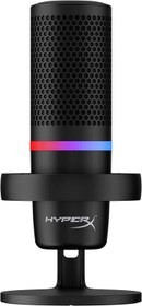 تصویر میکروفون هایپر ایکس Duocast RGB Hyperx Duocast RGB Light Ring Microphone