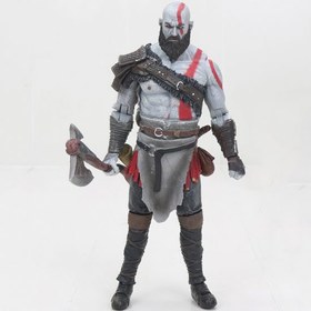 تصویر اکشن فیگور کریتوس گاد آو وار 4 (خدای جنگ 4) بدون جعبه NECA God of War 4 Kratos Action Figure 