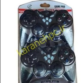 تصویر گیم پد دوبل شوکدار مدل 216 xp 