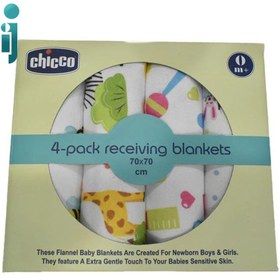 تصویر سرویس حوله نوزاد ۴ تکه چیکو مدل Chicco 