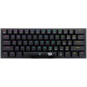 تصویر کیبورد مخصوص بازی ردراگون مدل K614 ANIVIA RGB Redragon K614 ANIVIA RGB Gaming Keyboard