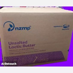 تصویر کره نیوزلندی درجه یک 82درصد چربی 25کیلویی(پس کرایه) 