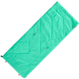 تصویر کیسه خواب کودک کچوا Quechua Children's Outdoor Sleeping Bag - Turquoise - MH100 20°C 