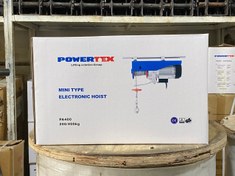 تصویر وینچ برقی 200 کیلوگرم به 400 کیلوگرم پاورتکس ( Powertex ) 