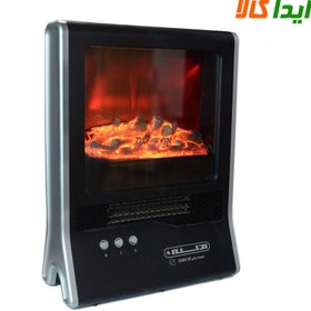 تصویر شومینه برقی آراسته مدل EFPA2000W Decorated electric fireplace model EFPA2000W