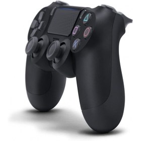 تصویر دسته بازی PS4 سونی سری DualShock 4 لوازم جانبی کنسول بازی مشکی متفرقه دسته بازی PS4 سونی سری DualShock 4 -