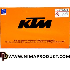 تصویر ماکت موتور NewRay مدل KTM 350 SX-F 