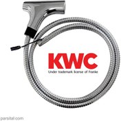 تصویر شلنگ شاوری شیر آشپزخانه کی دبلیو سی مدل کرو کروم kwc-part-extractable-shower-hose-eve-ligth-chrome