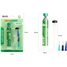 تصویر خمیر قلع 40 گرمی ریلایف Relife RL-403 Relife RL-403 soldering paste