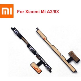 تصویر فلت پاور و ولوم گوشی شیائومی Mi A2 Xiaomi Mi A2 Volume + Power Flex Cable