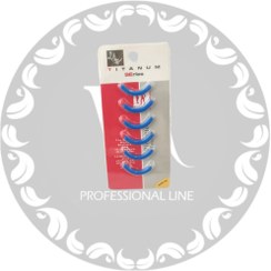 تصویر یدک فرمژه ۶عددی - آبی 