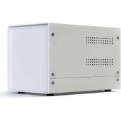 تصویر جعبه فلزی مدل MB-103 رنگ سفید با رنگ کوره‌ای الکترواستاتیک و پنل پلاستیکی 