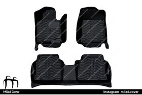 تصویر کفپوش پنج بعدی کیا اپتیما K5 2024 رنگ مشکی 