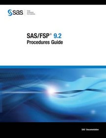 تصویر دانلود کتاب SAS FSP 9.2 Procedures Guide 2008 کتاب انگلیسی راهنمای مراحل SAS FSP 9.2 2008