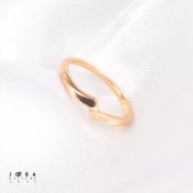 تصویر انگشتر زنانه مینیمال ژوپینگ کد 101044651 