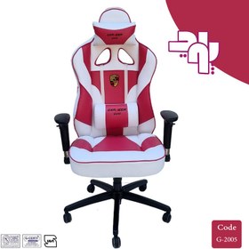 تصویر صندلی گیمینگ دخترانه پاوید 