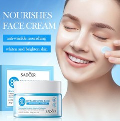 تصویر کرم ژل آبرسان هیالورونیک اسید ۸D سادور حجم ۳۰ میلی‌لیتر 