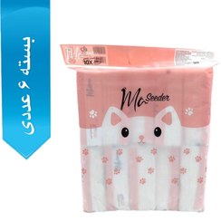 تصویر دستمال کاغذی اقتصادی خانواده 10 عددی ماکسی در_کارتن 6 عددی 