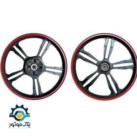 تصویر رینگ اسپرت کویری جلو و عقب مدل ترمز دیسک شرکتی 