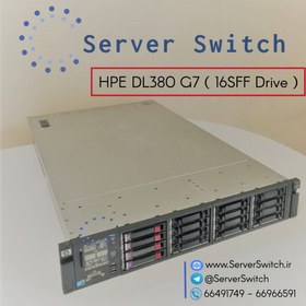 تصویر سرور ذخیره سازی اچ پی DL380G7 16SFF Drive 